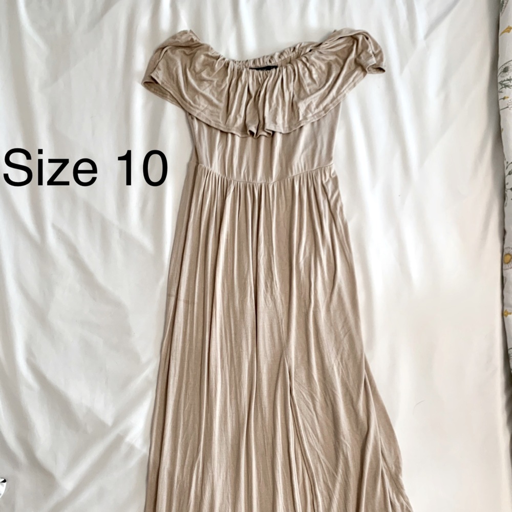 Off Shoulder Maxi